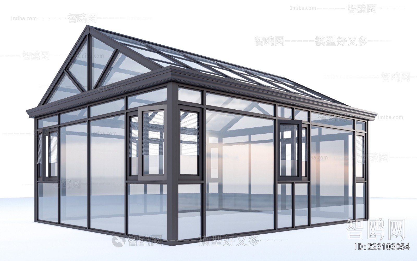 Modern Glass Sunshine Room