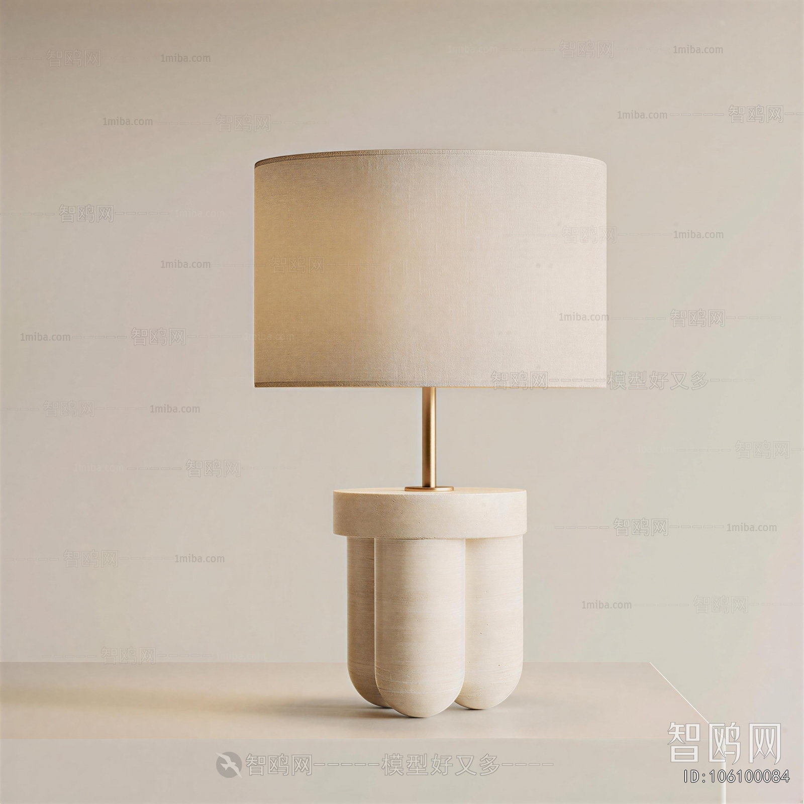 Wabi-sabi Style Table Lamp