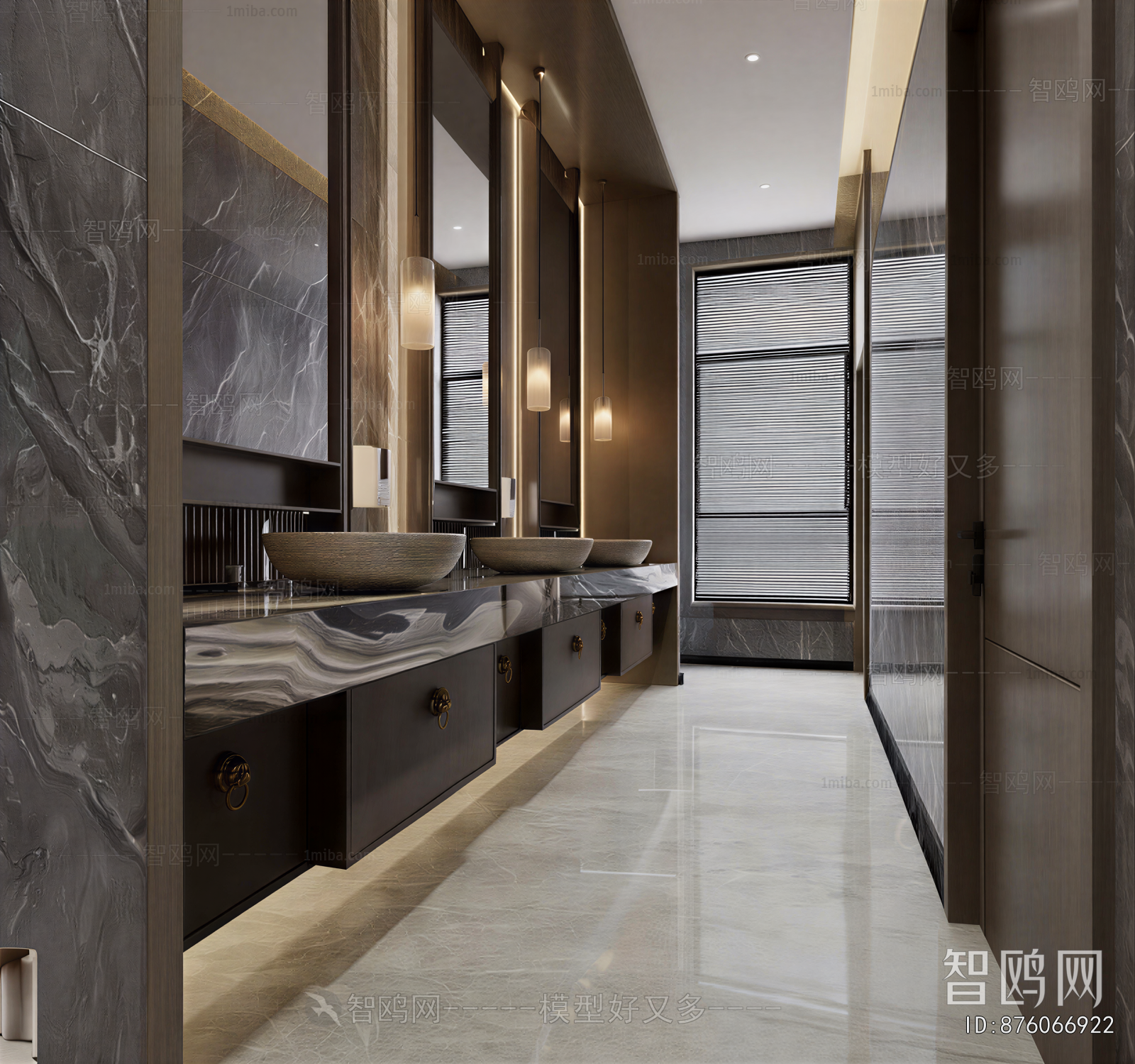 New Chinese Style Public Toilet