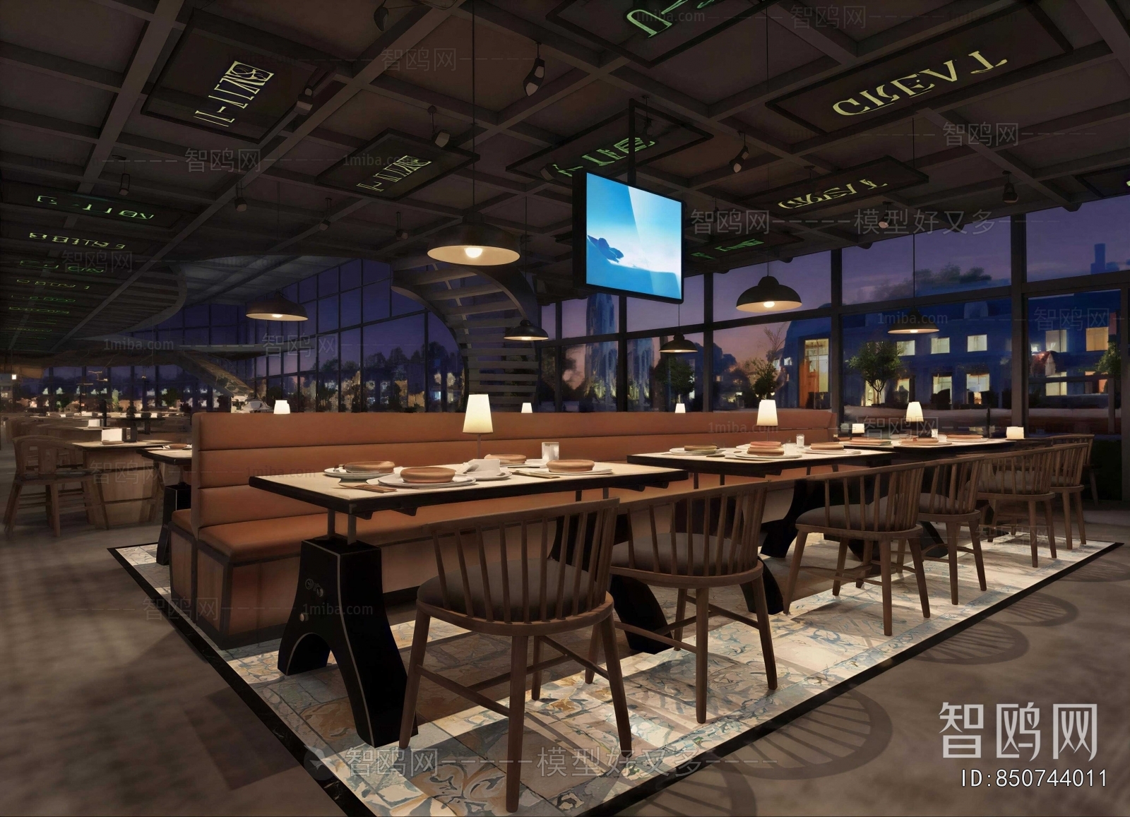 Industrial Style Restaurant