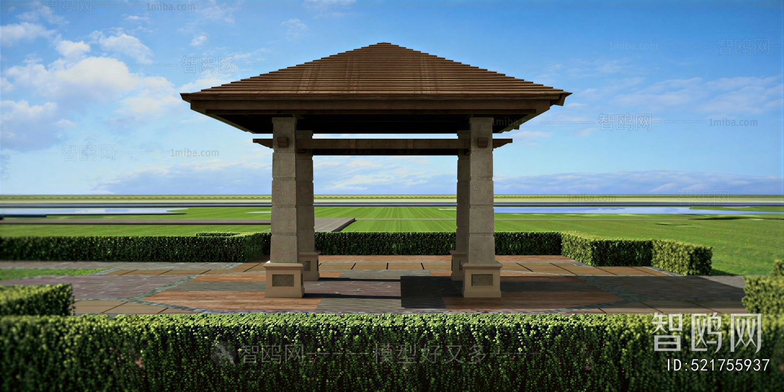 New Chinese Style Pavilion