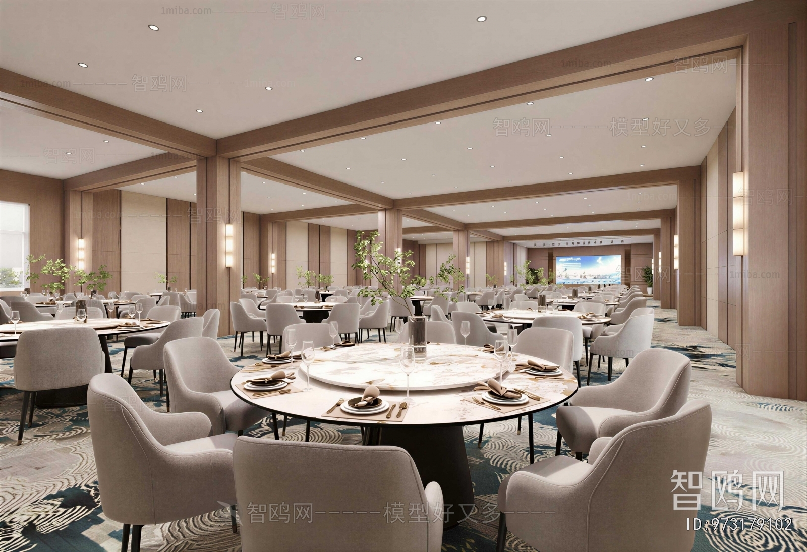 New Chinese Style Banquet Hall