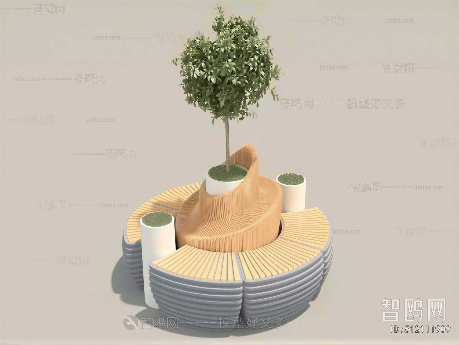 Modern Tree Pool