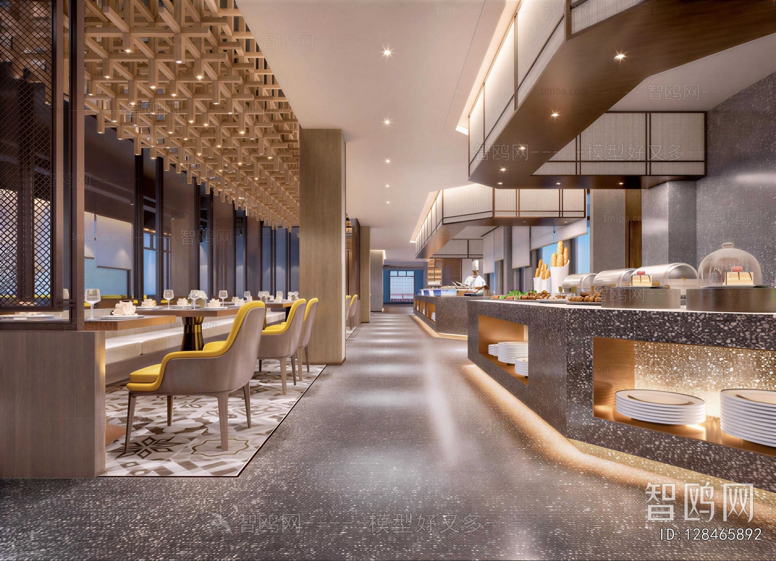Modern Cafeteria