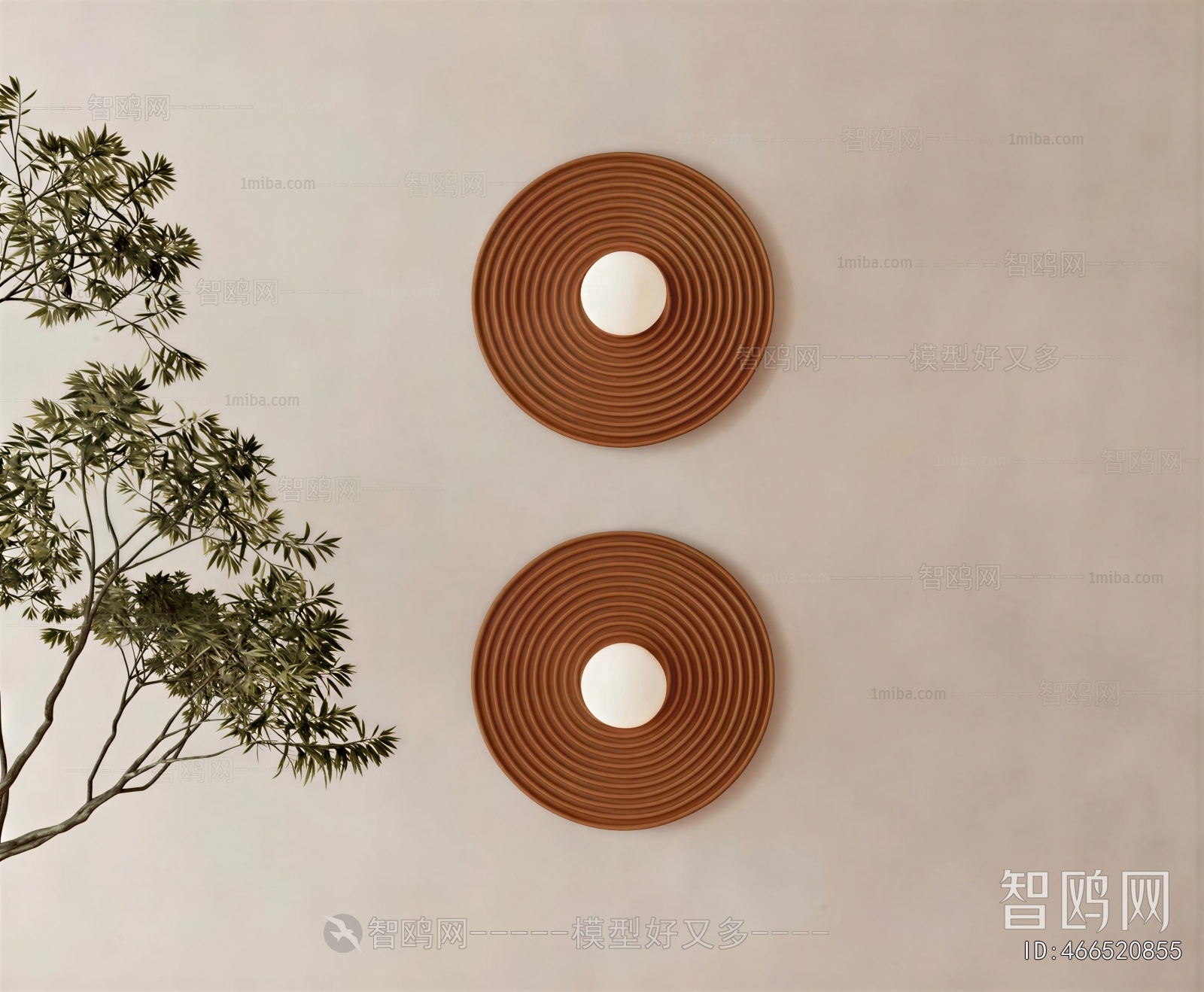 Wabi-sabi Style Wall Decoration