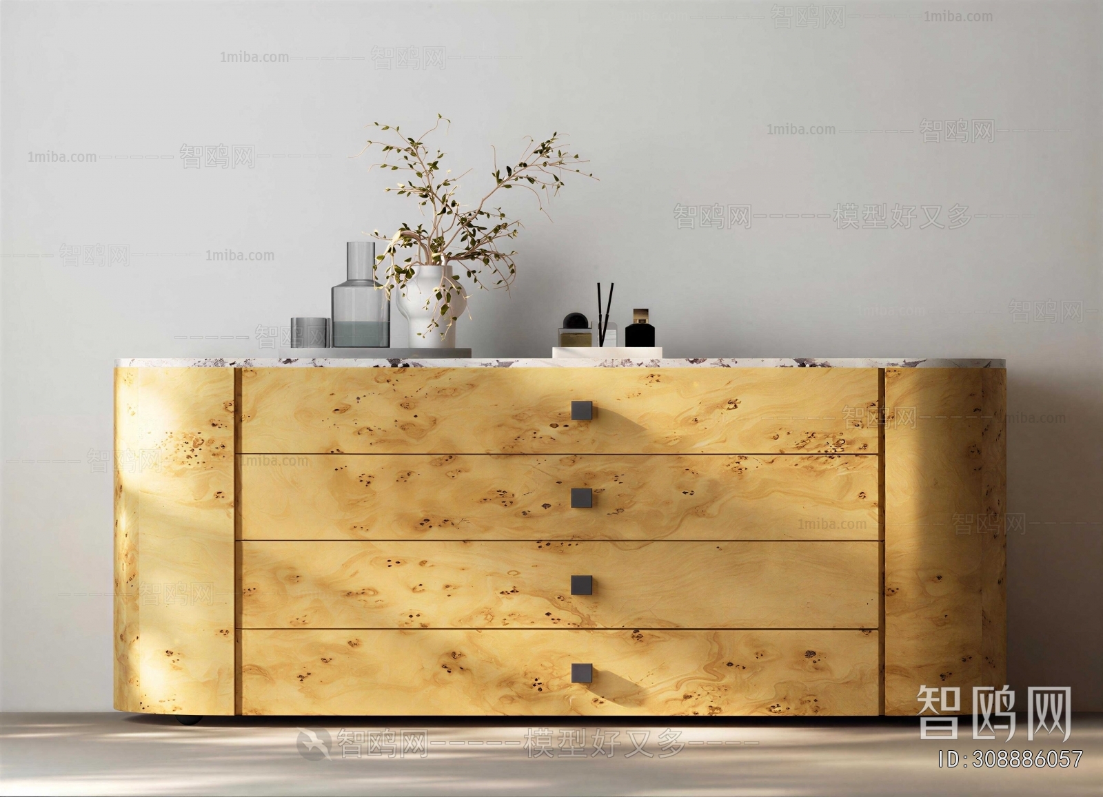 Modern Entrance Cabinet