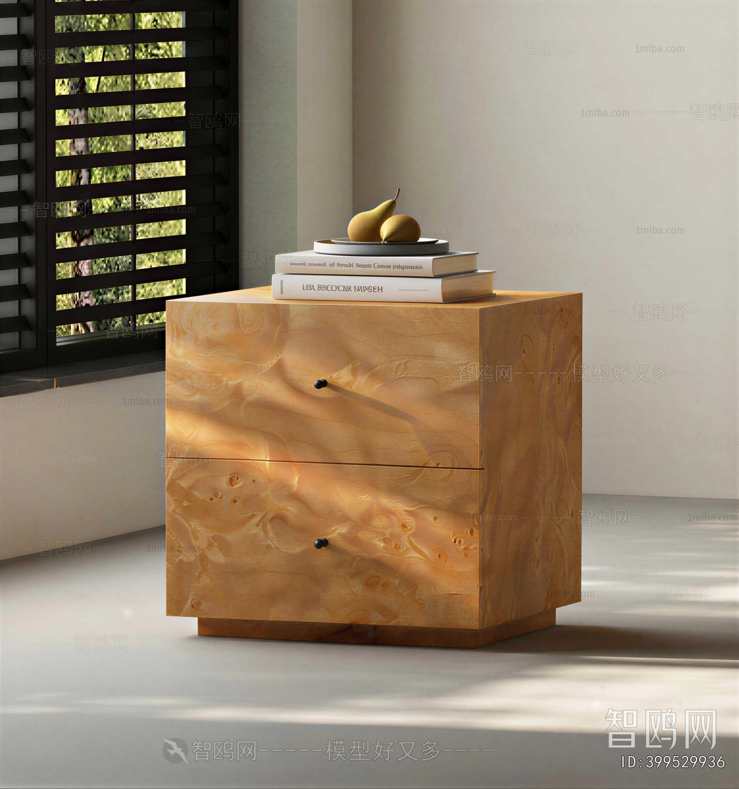 Modern Bedside Cupboard