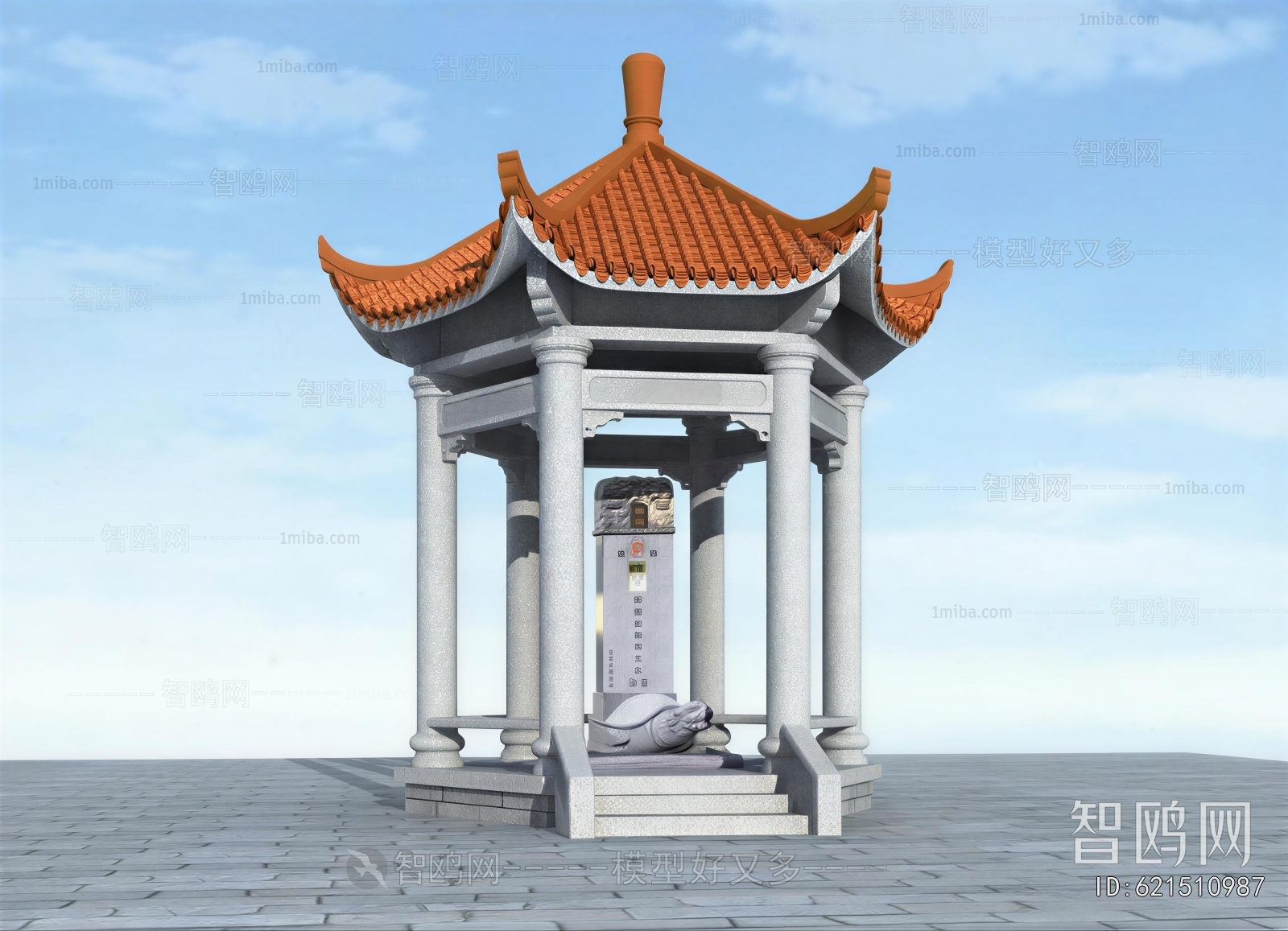 Chinese Style Ancient Architectural Buildings