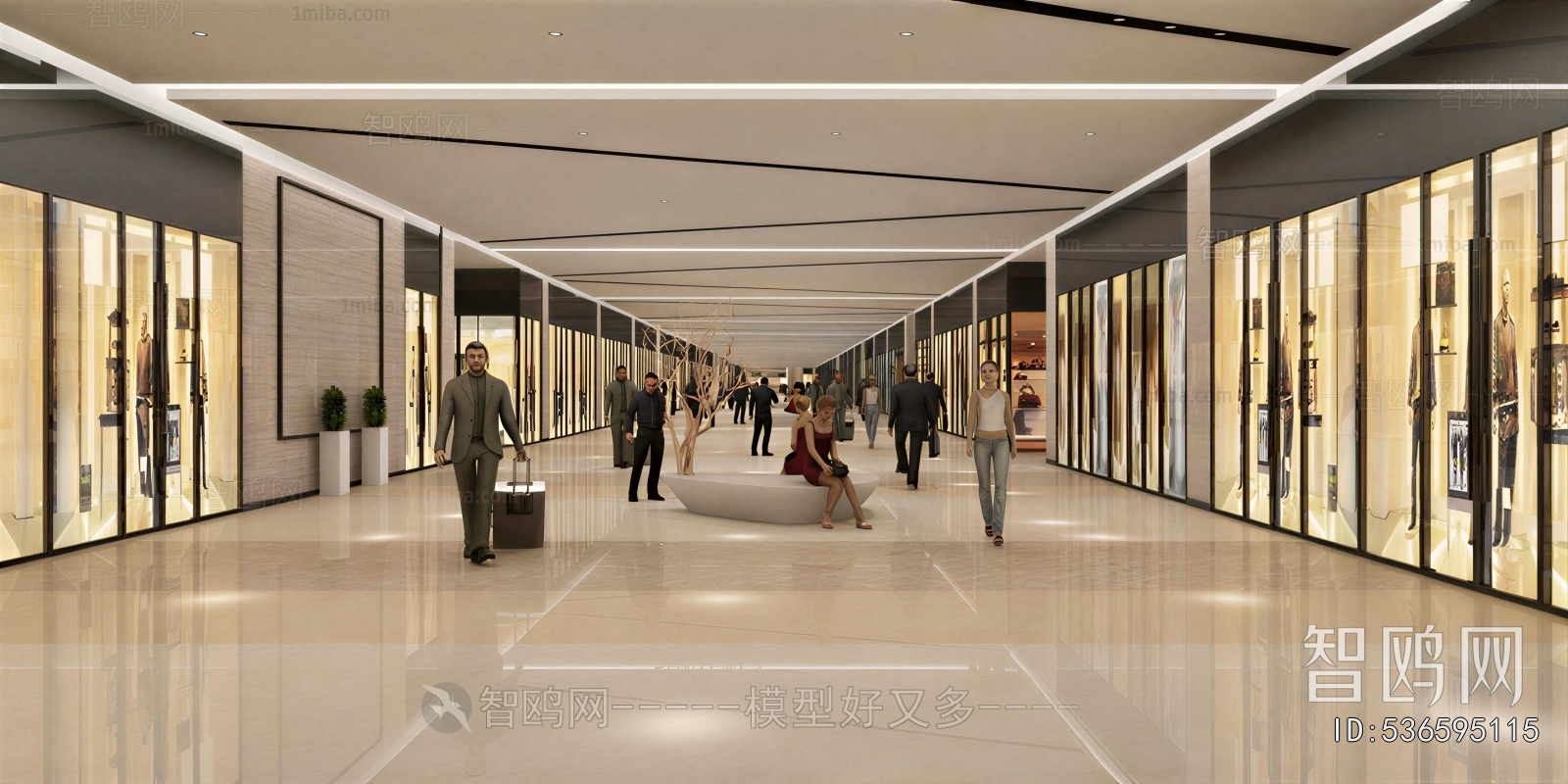 Modern Shopping Mall