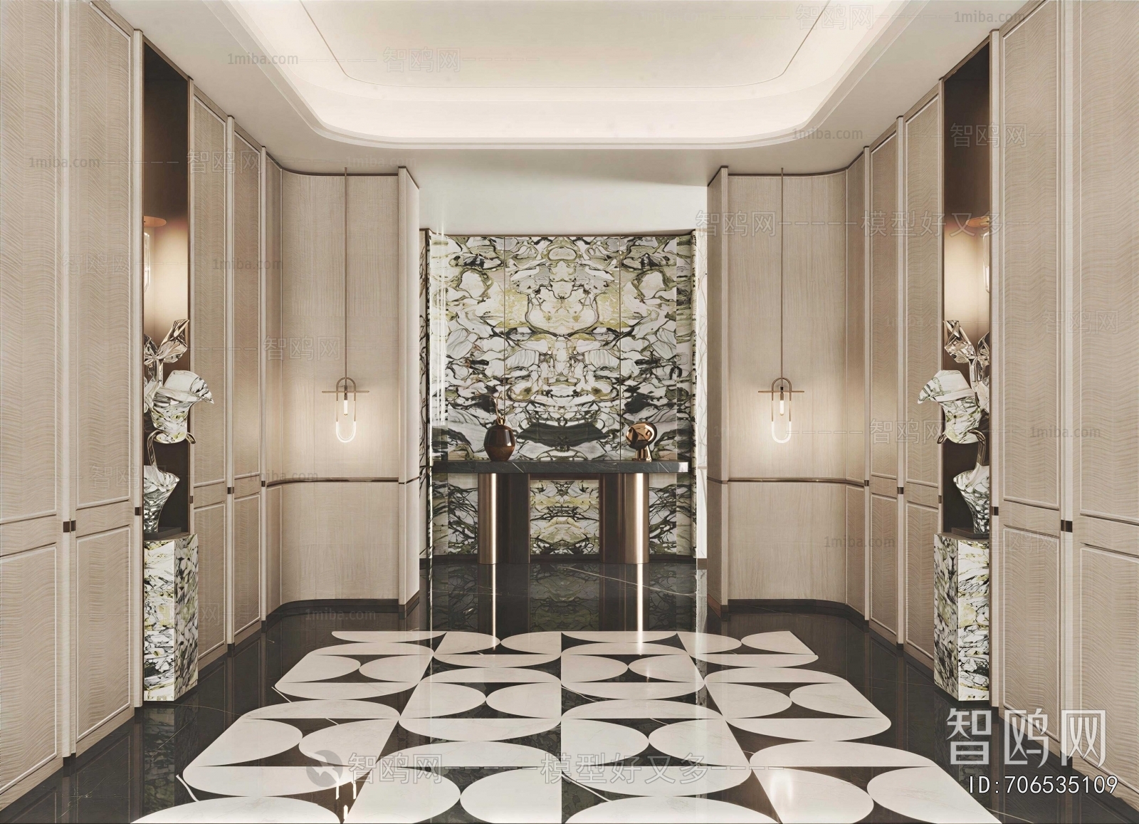 Modern Hallway