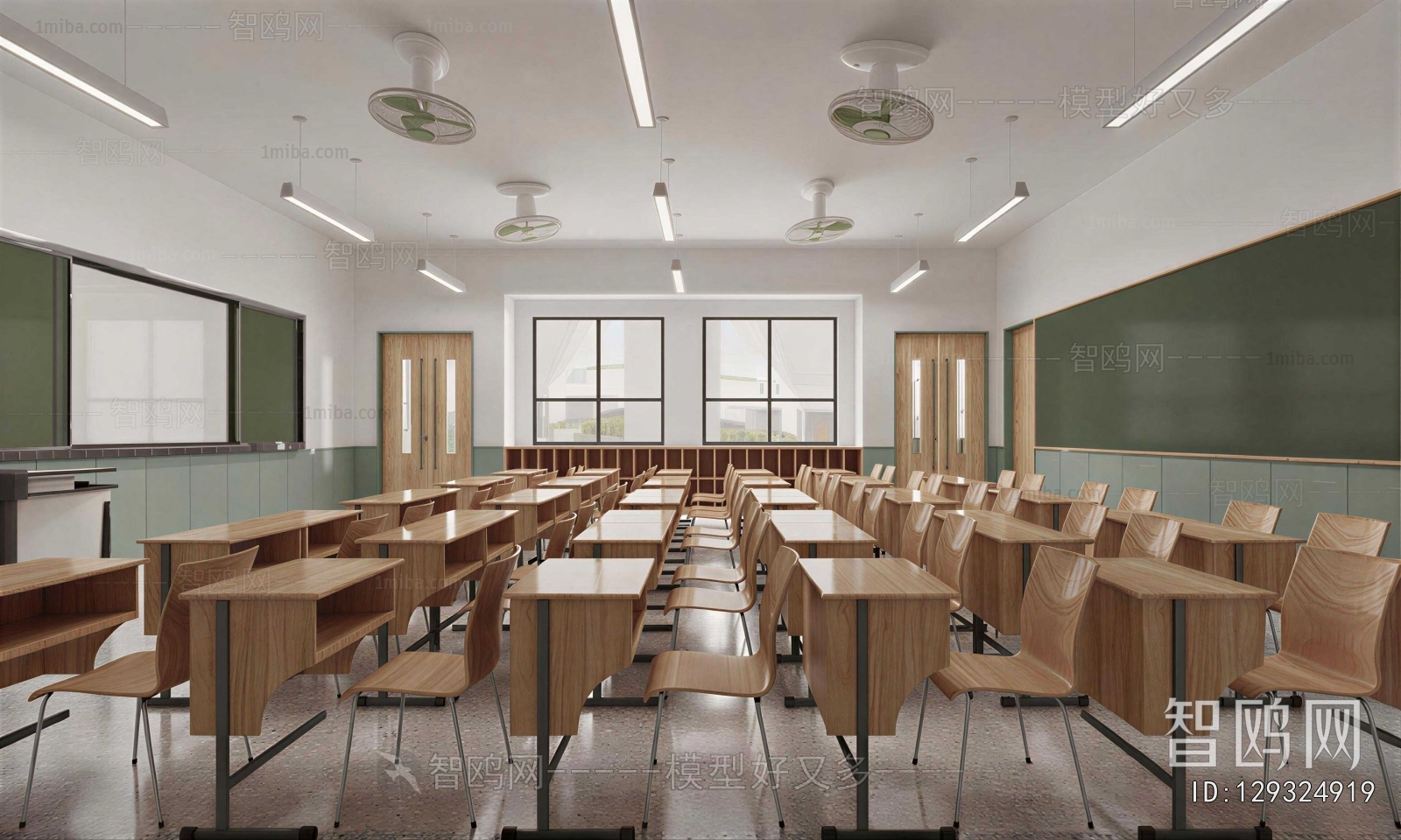 Modern School Classrooms