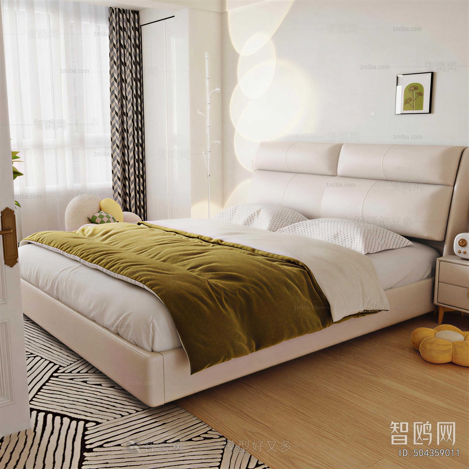 Modern Double Bed