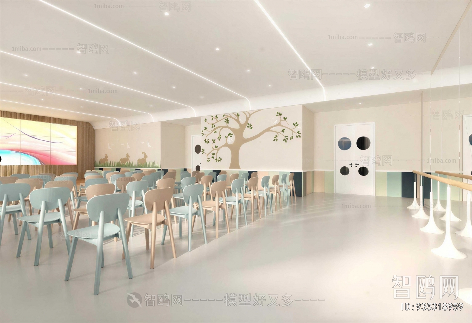 Modern Kindergarten Classrooms