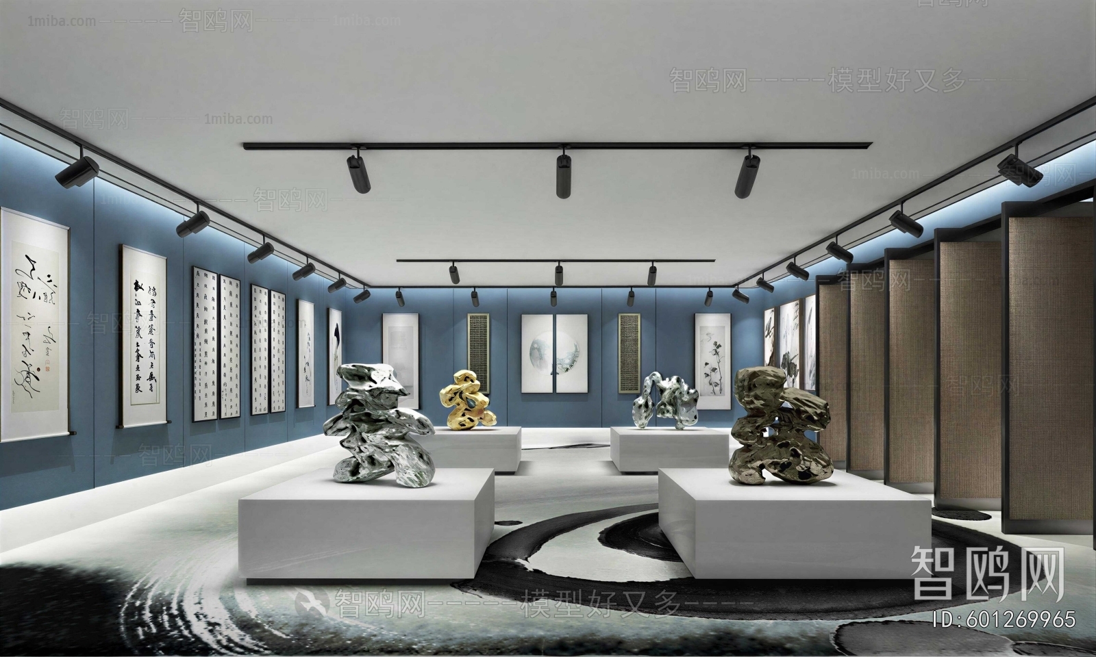 New Chinese Style Exhibition Hall