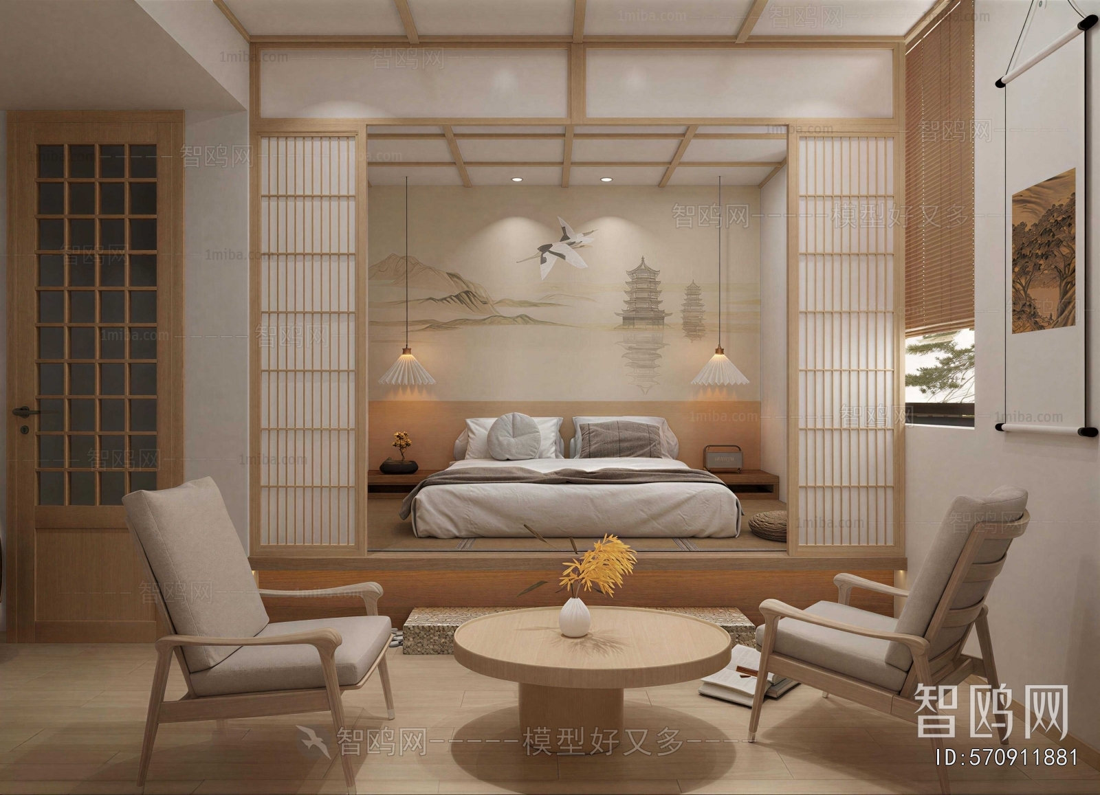 Japanese Style Bedroom