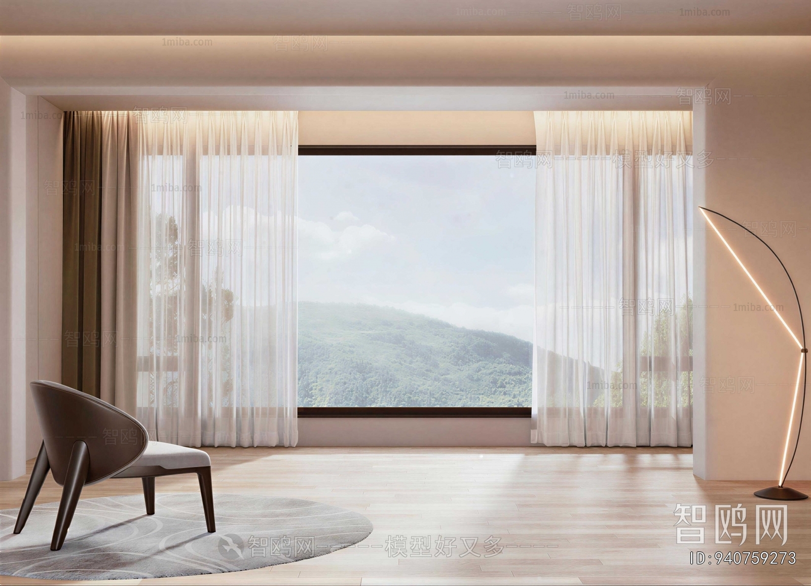 Modern The Curtain