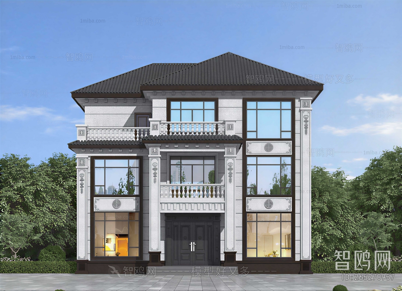 New Chinese Style Detached Villa