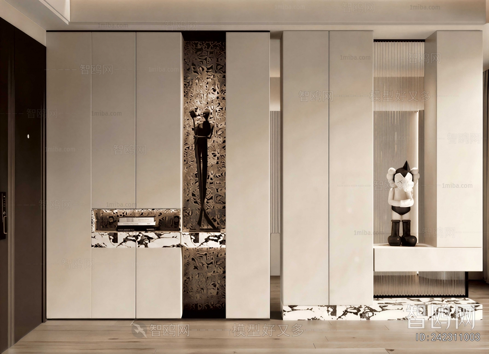 Modern Shoe Cabinet