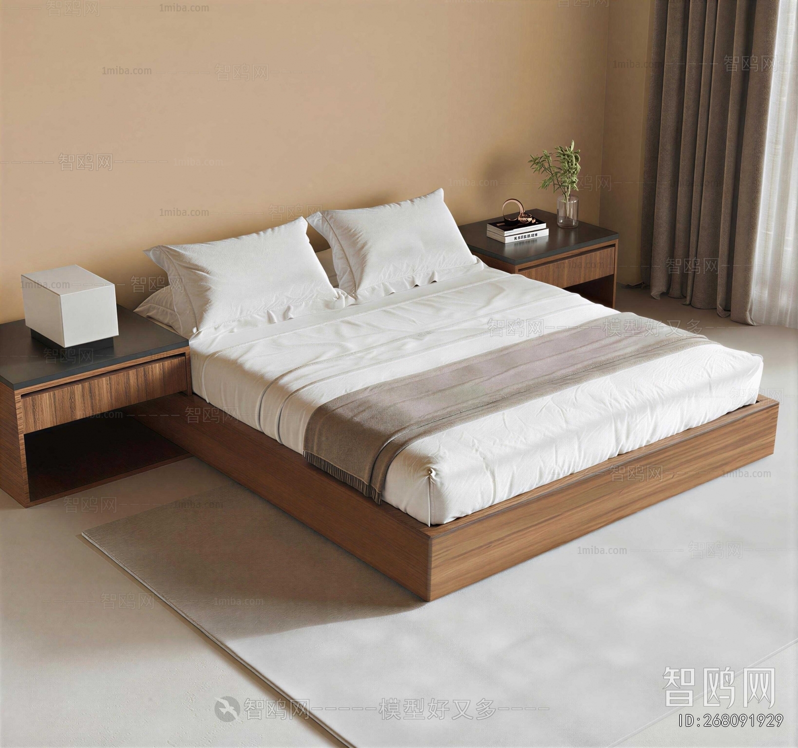 Modern Double Bed