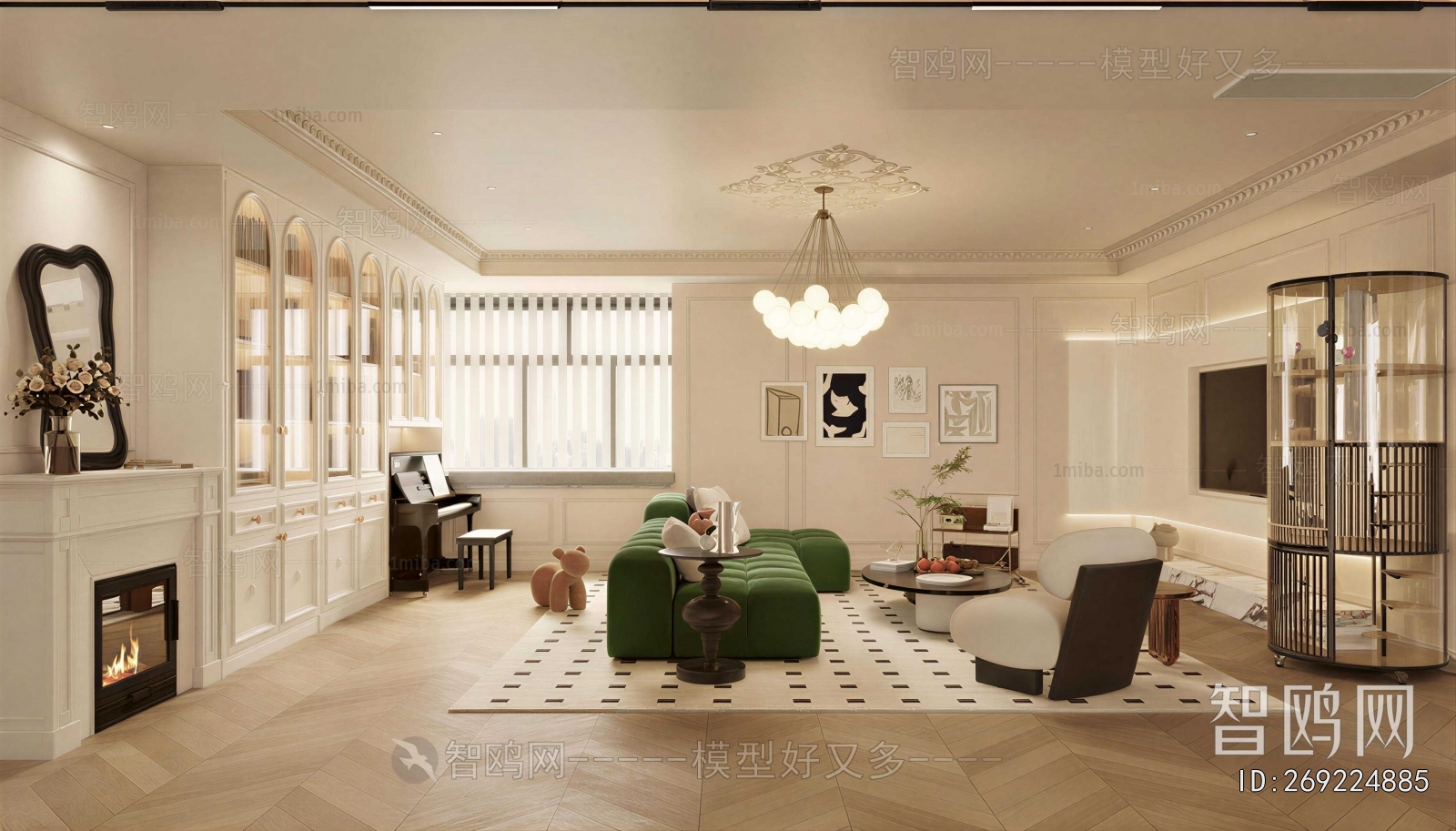 French Style A Living Room