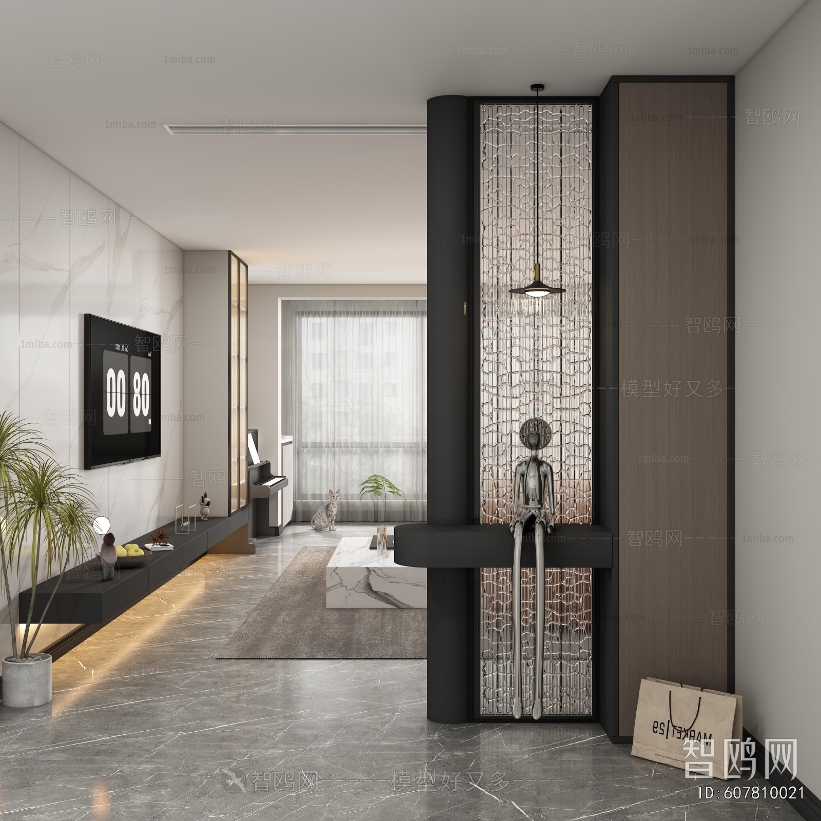 Modern Hallway