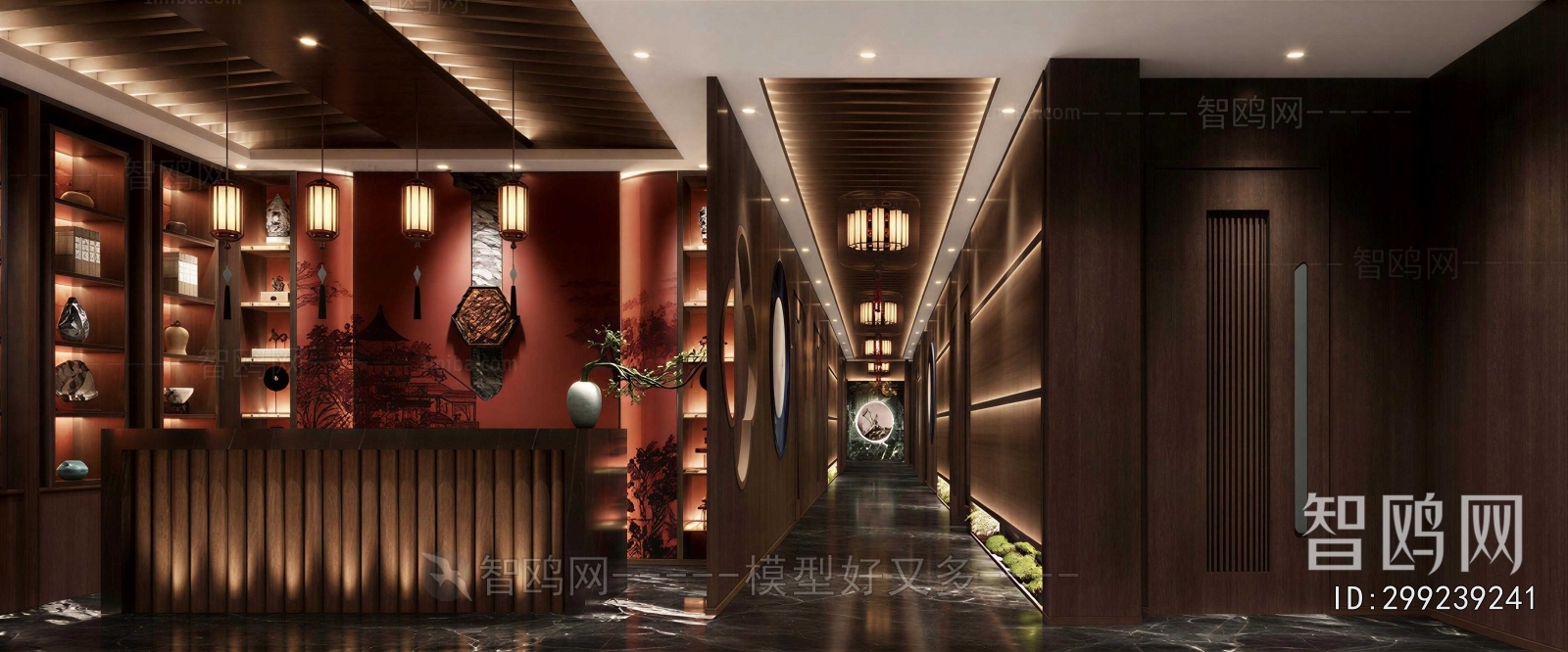 New Chinese Style Club Space