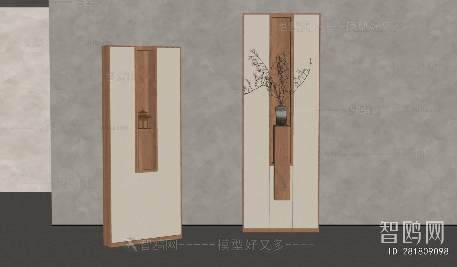 Wabi-sabi Style Partition