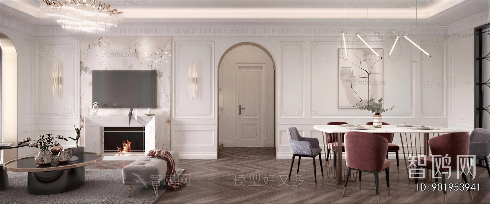 New Classical Style A Living Room