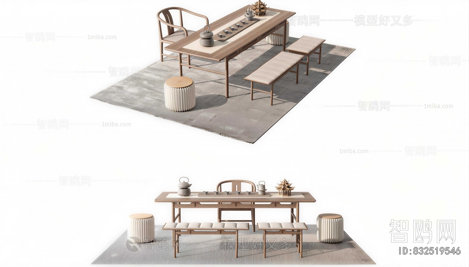 New Chinese Style Tea Tables And Chairs