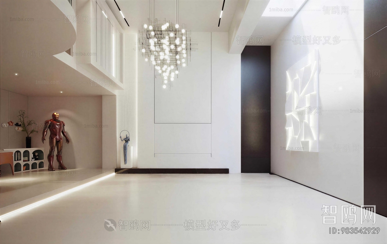 Modern Office Reception Desk