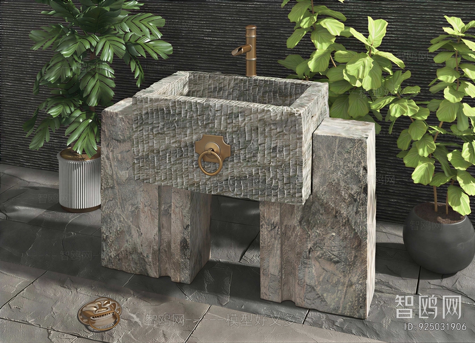 New Chinese Style Basin