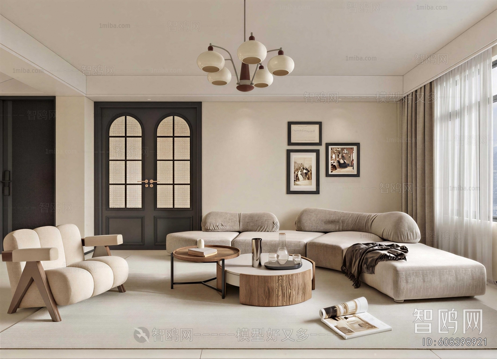 French Style A Living Room