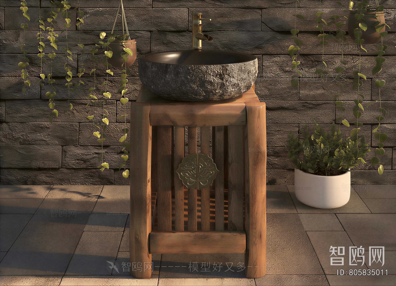 New Chinese Style Basin