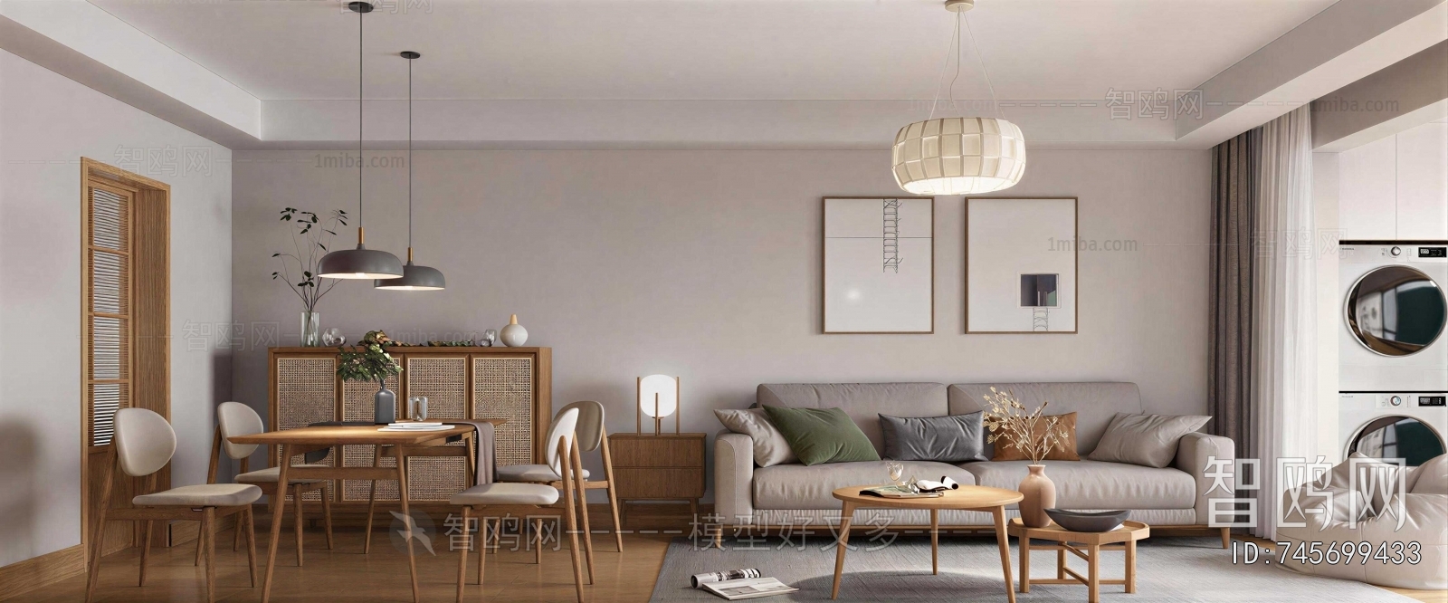 Nordic Style A Living Room