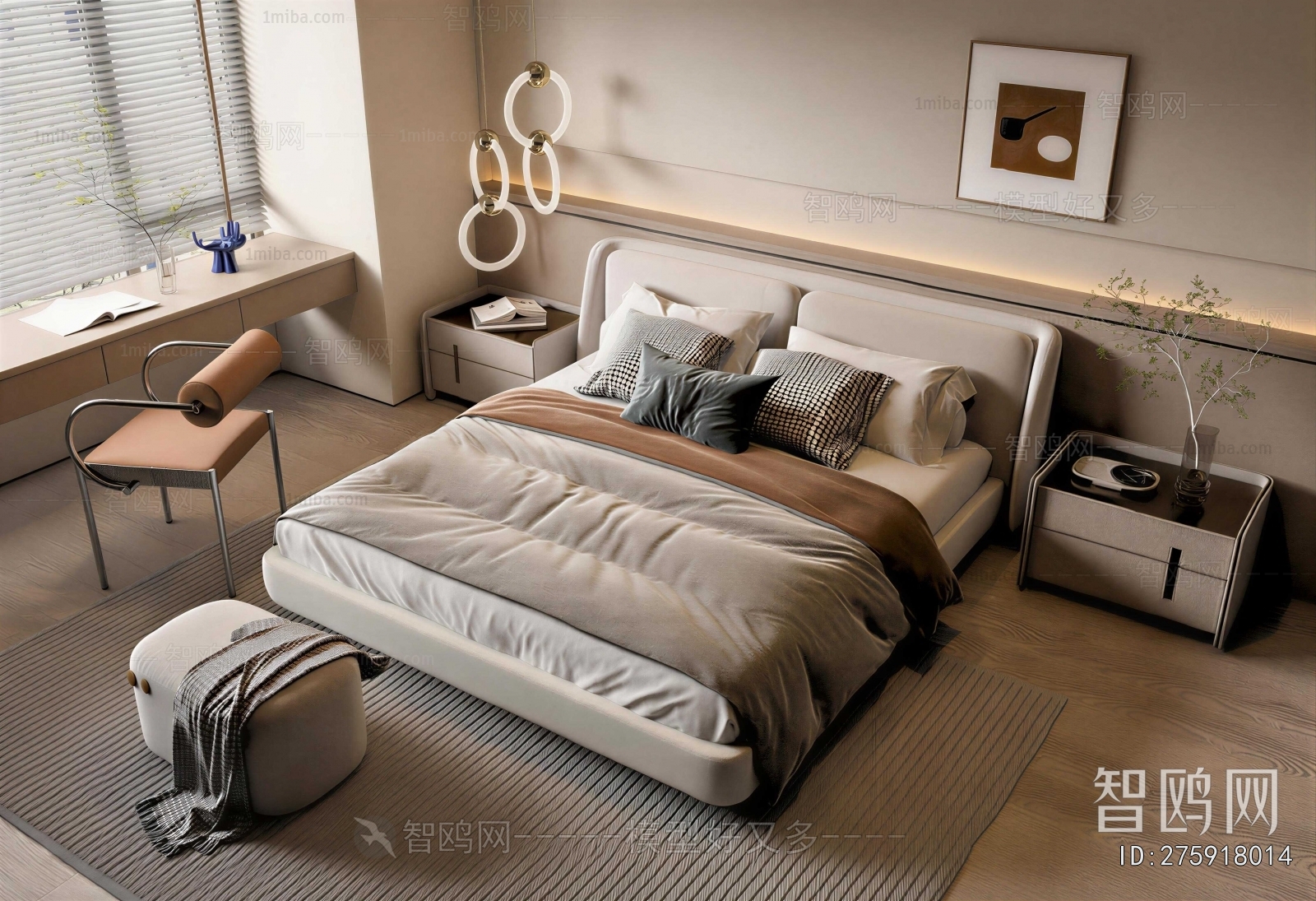 Modern Double Bed