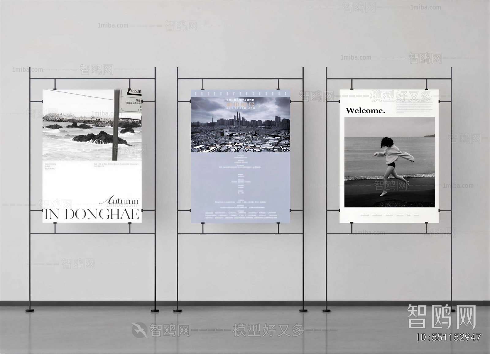 Modern Guide Board/bulletin Board
