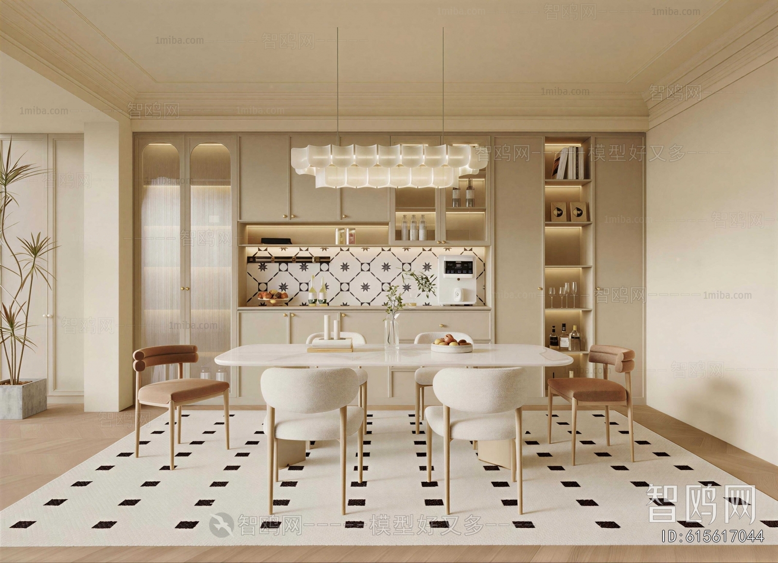 French Style Dining Room