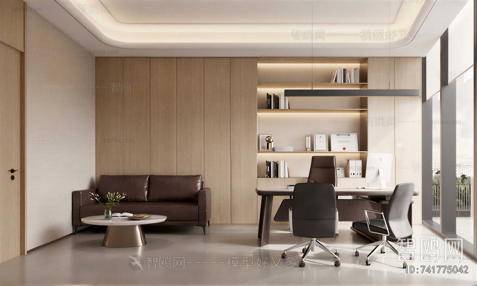Modern Manager's Office