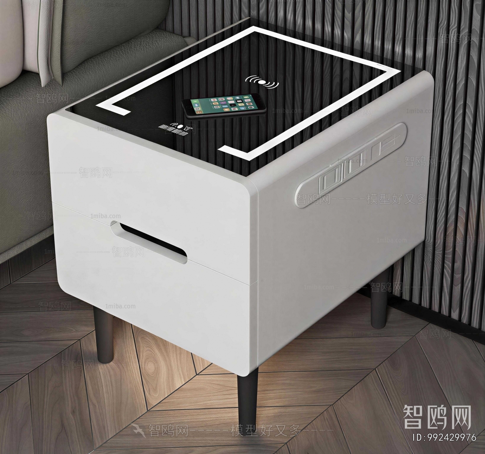 Modern Bedside Cupboard