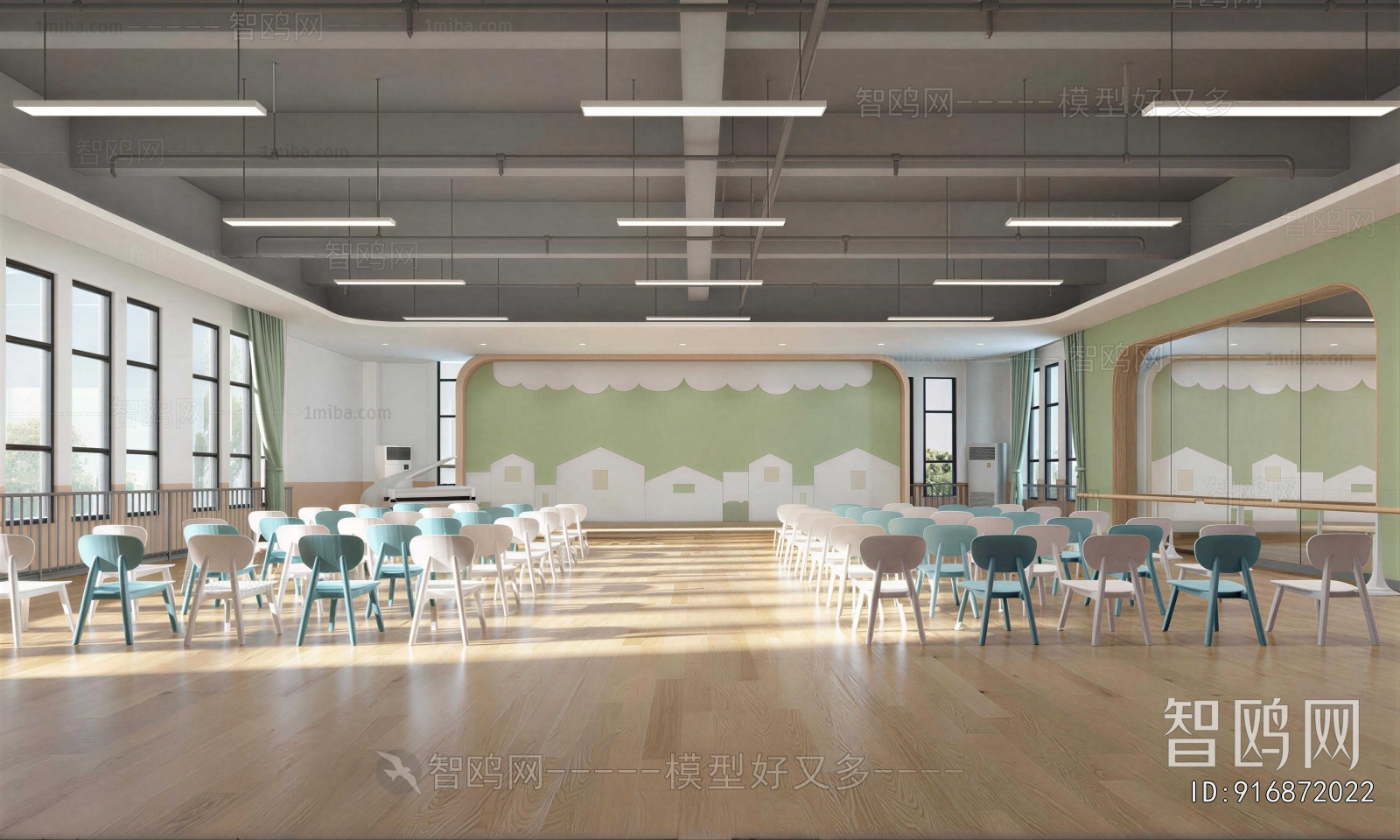 Modern Kindergarten Classrooms