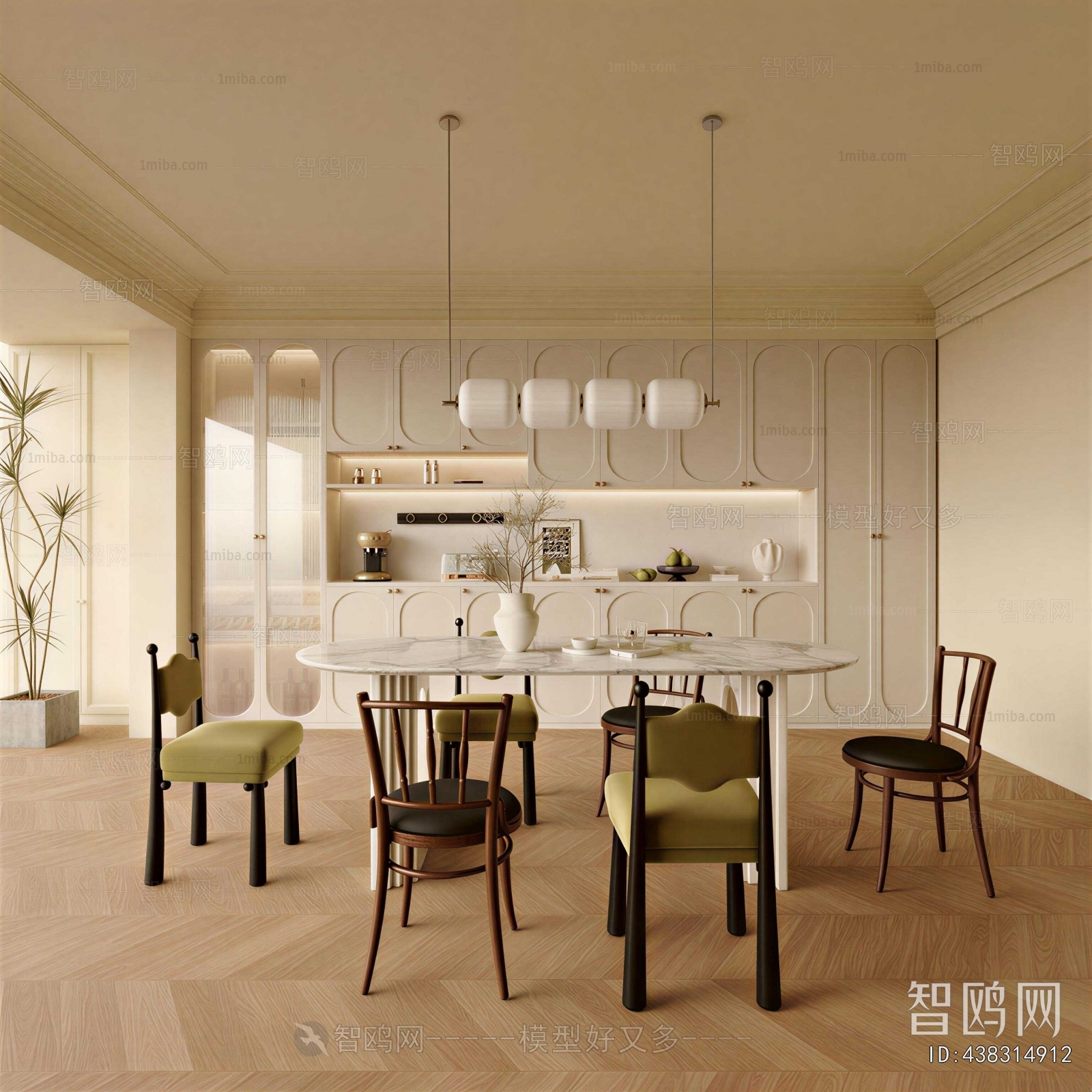 French Style Dining Room