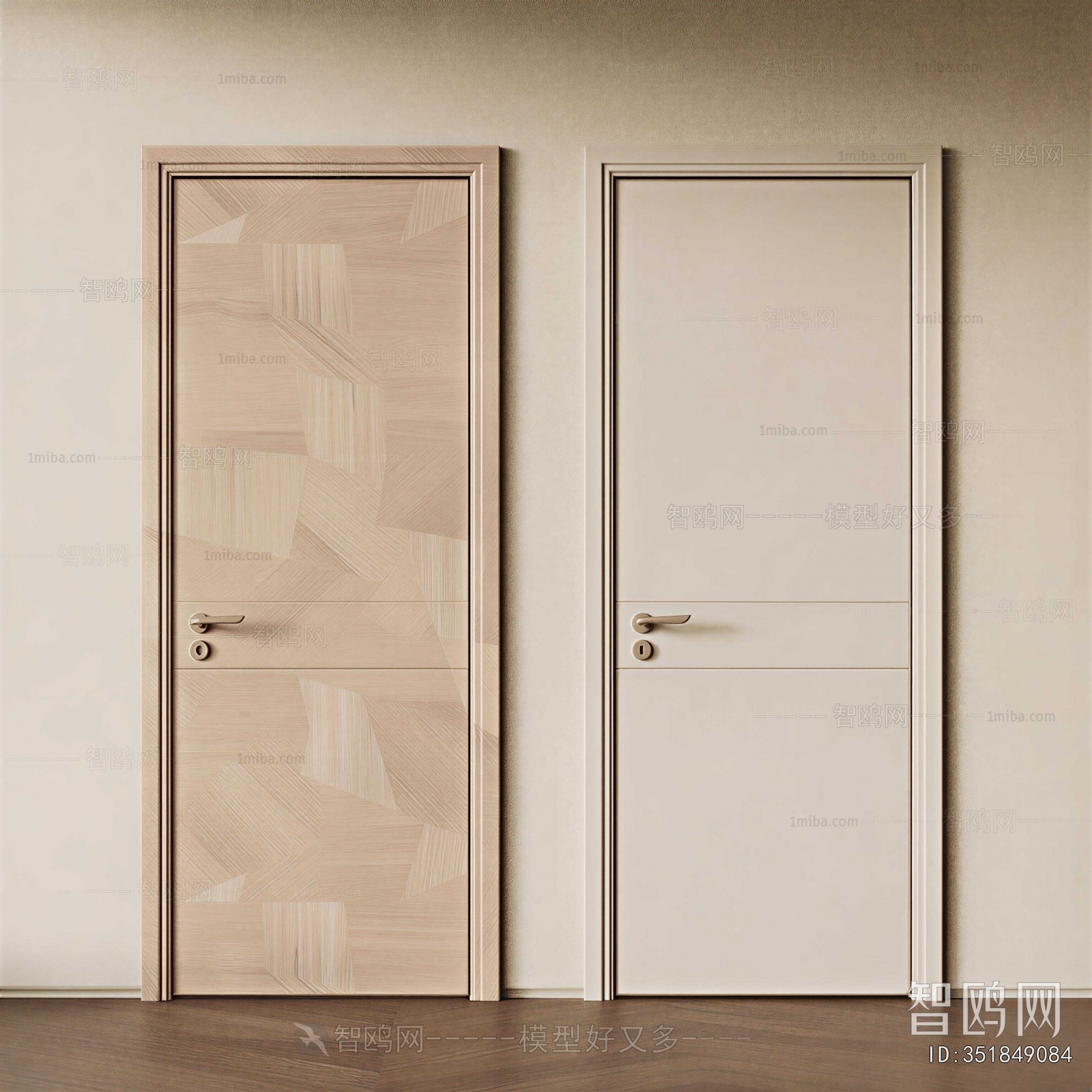 Modern Single Door