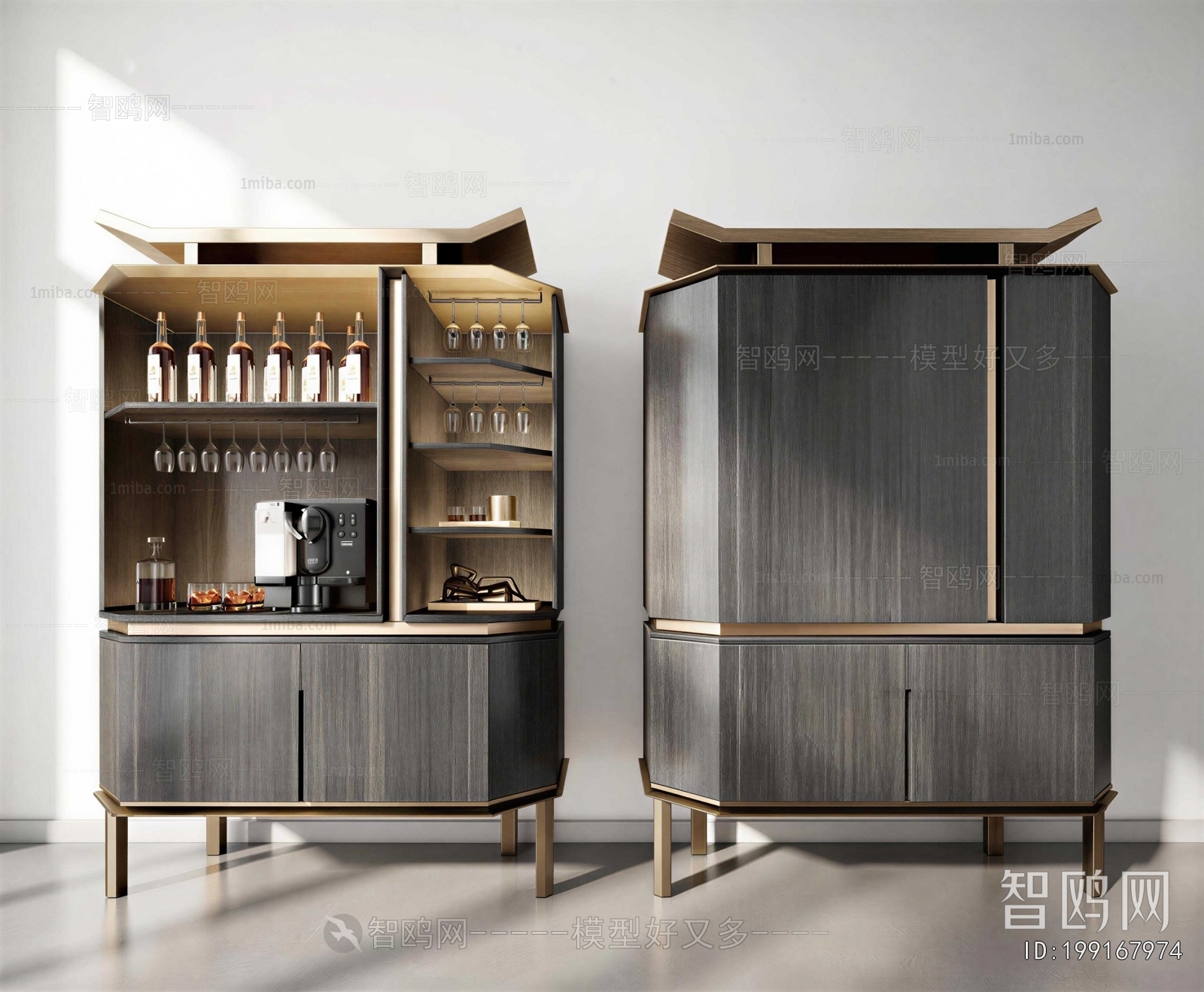 Modern Wine Cabinet