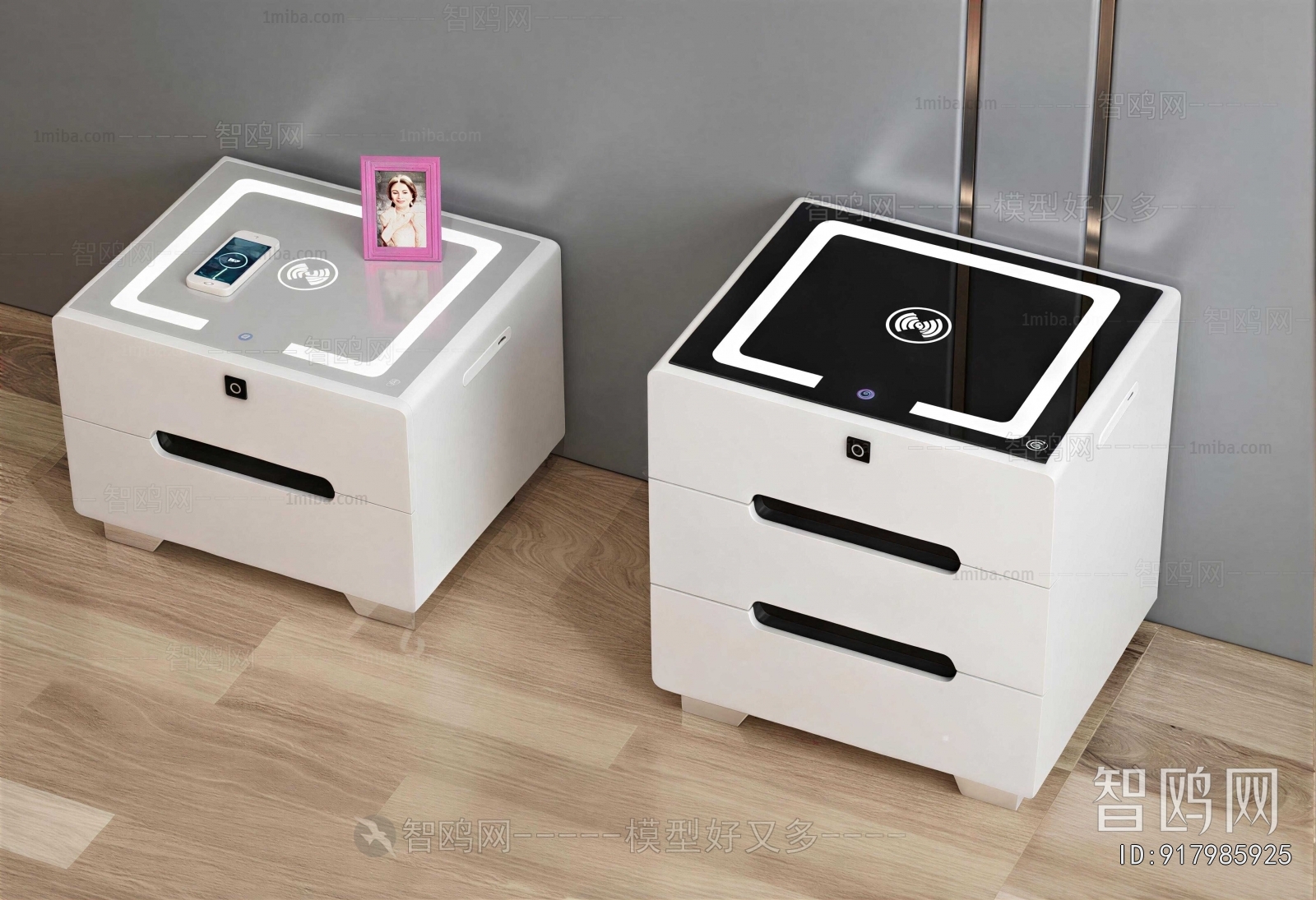 Modern Bedside Cupboard