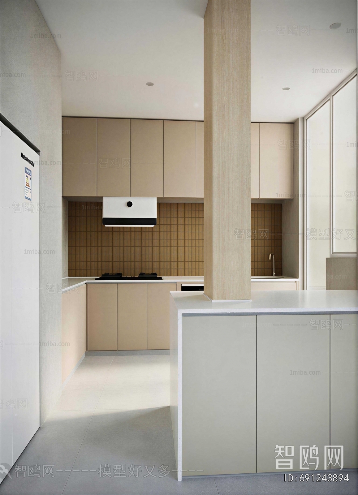 Modern The Kitchen