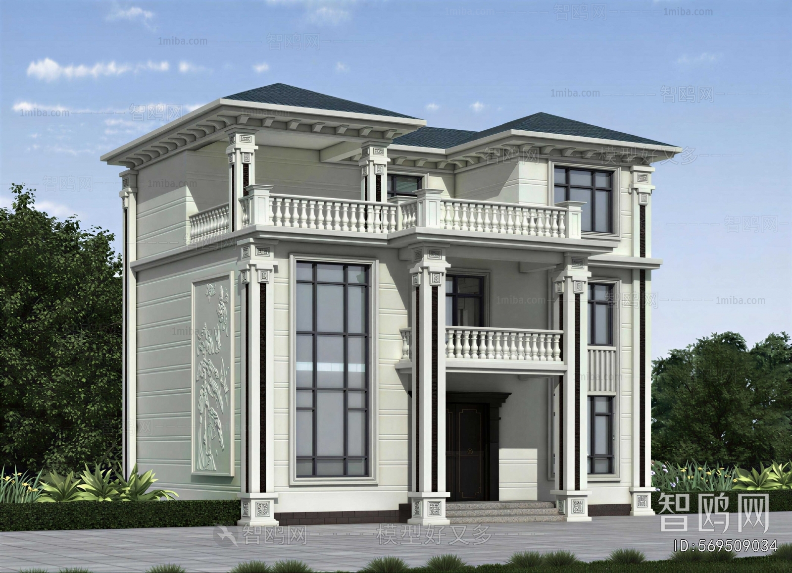 New Chinese Style Detached Villa