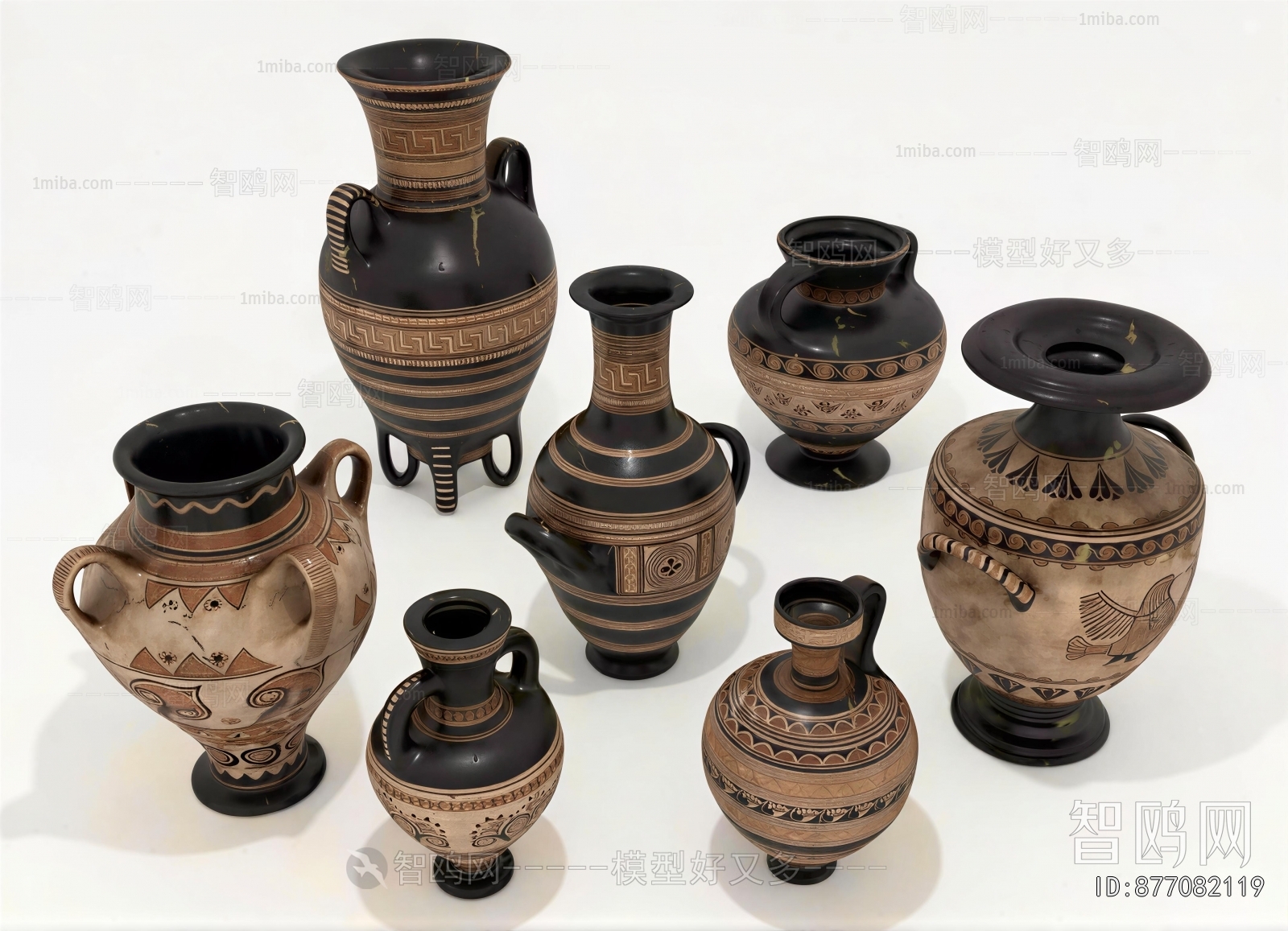 Wabi-sabi Style Clay Pot
