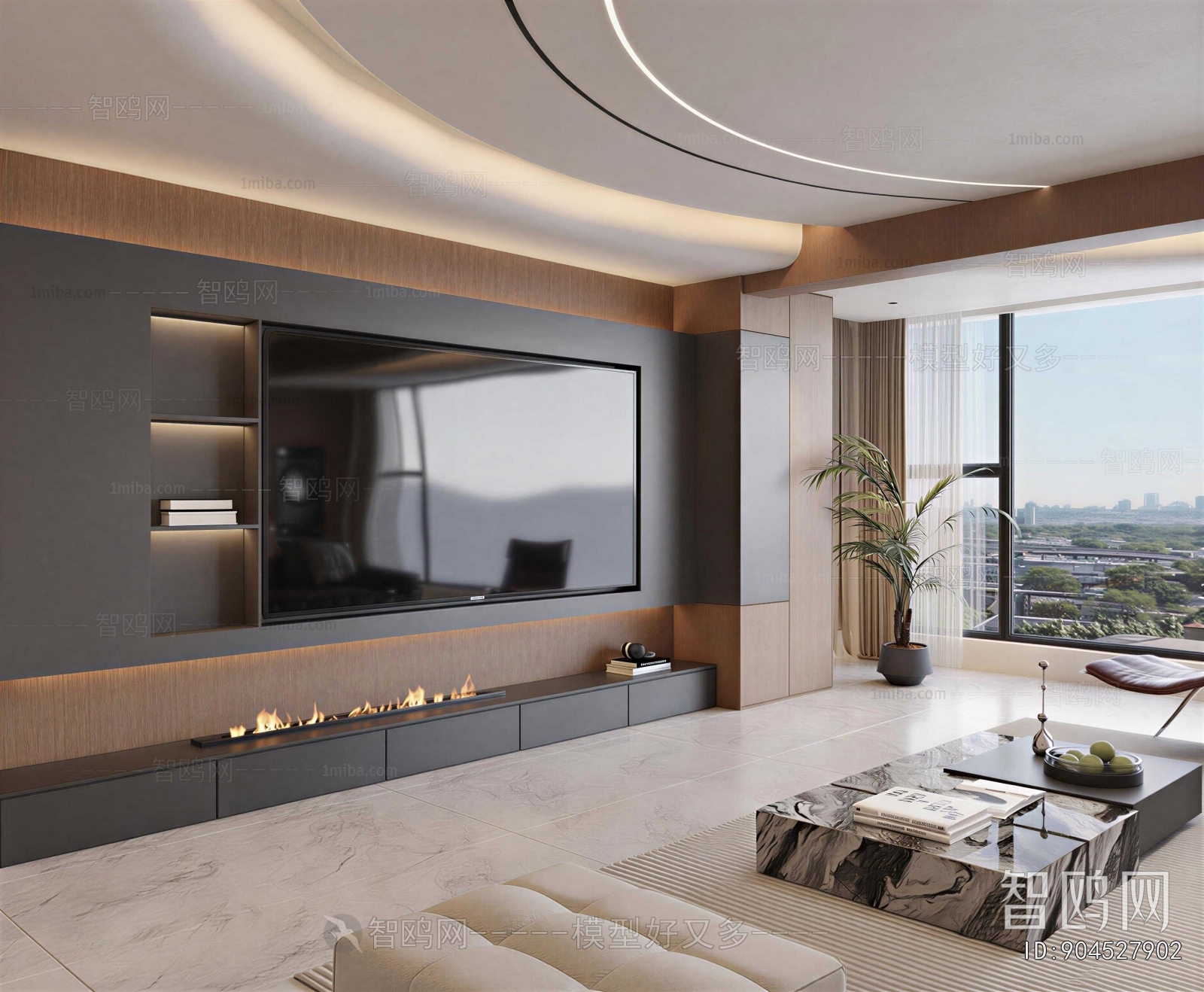 Modern A Living Room