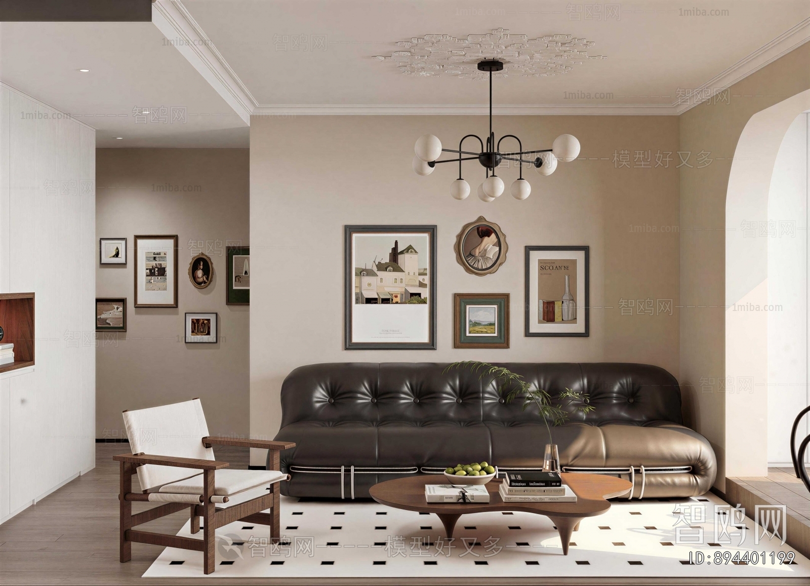 French Style A Living Room