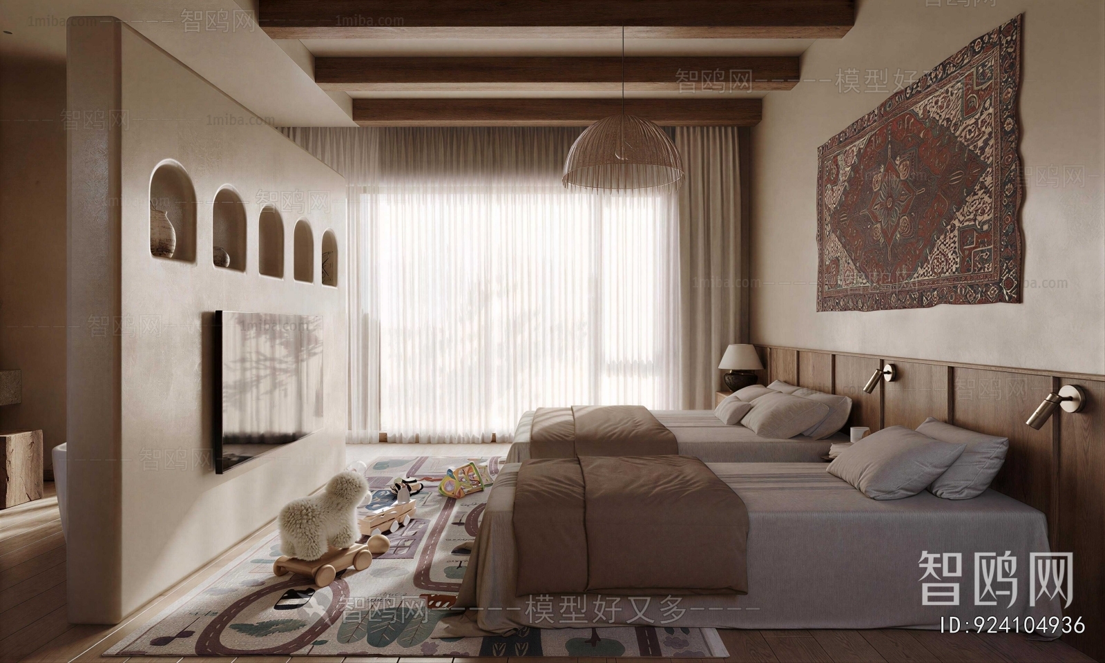 Wabi-sabi Style Residential Hostel